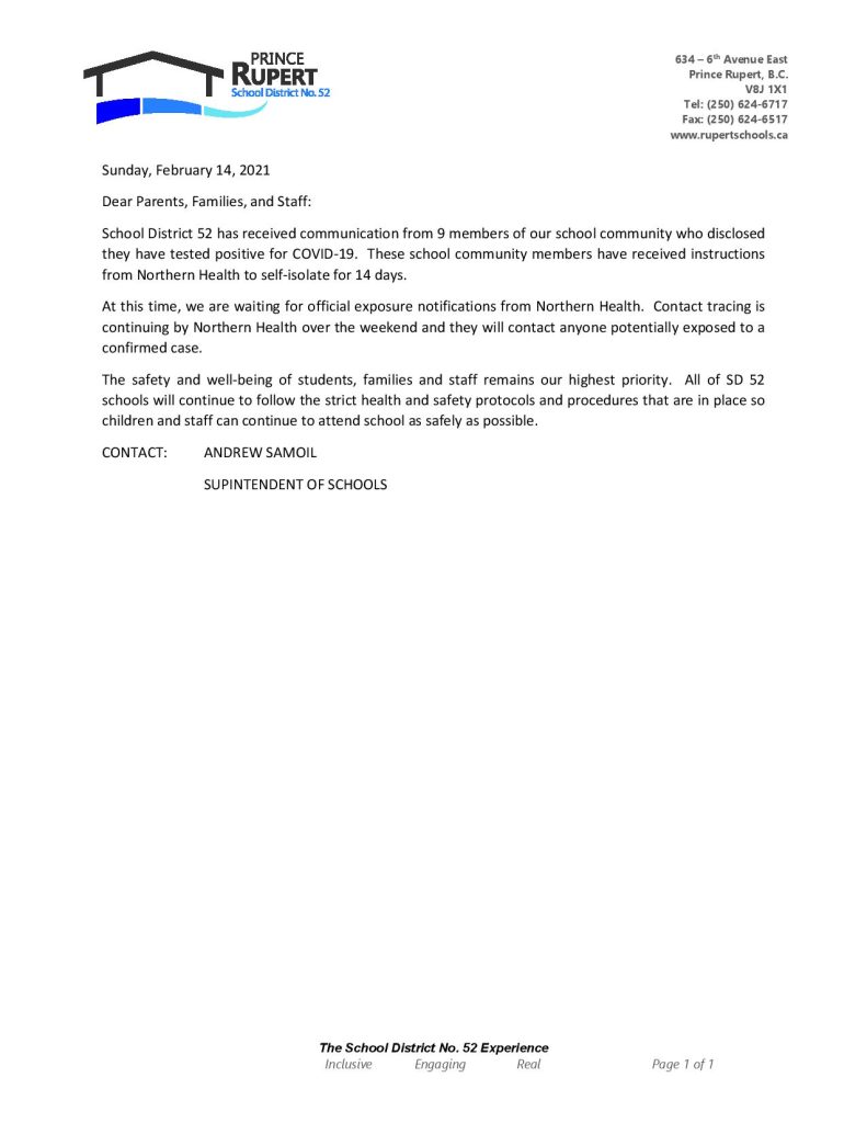 Superintendents Update Sd52 Website