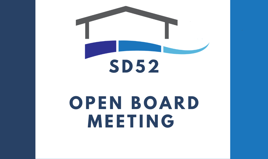 Special Open Board Meeting